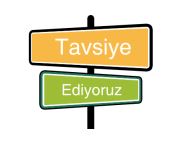 tavsiye ediyoruz